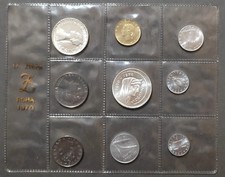 DIVISIONALE 1970 CON MONETE IN