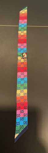 Sciarpa gucci seta twill - sciarpa,