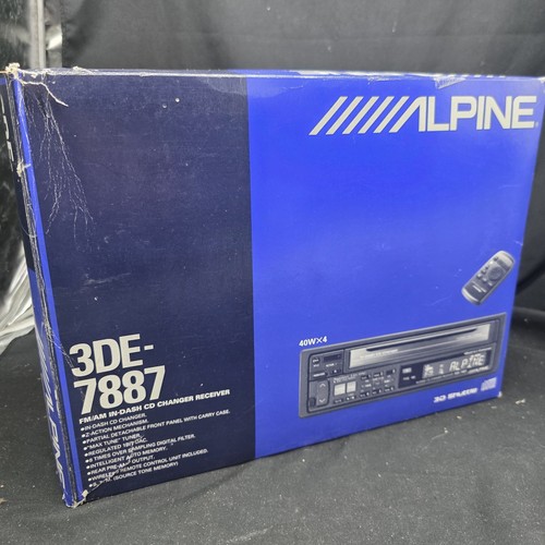 Autoradio alpine 3de - autoradio, 3de-7887