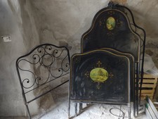 Testiera e Pediera Ferro Battuto Fine '800