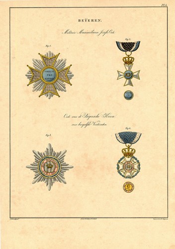 Rara stampa antica ordini - stampa, antica-ordini