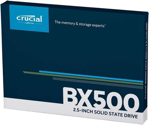 Ssd 500gb crucial bx500 - 500gb, disco
