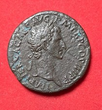 IMPERO ROMANO   NERVA 96-98 d.C.    SESTERZIO MONETA AE  BB  BEL RITRATTO  RARA