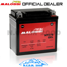 BATTERIA MALOSSI YTZ7S SIGILLATA GEL HUSQVARNA SM R 510 2005-2010