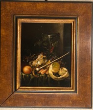 Quadro a olio  su rame, con