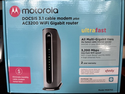 Motorola mg8702 docsis - motorola,