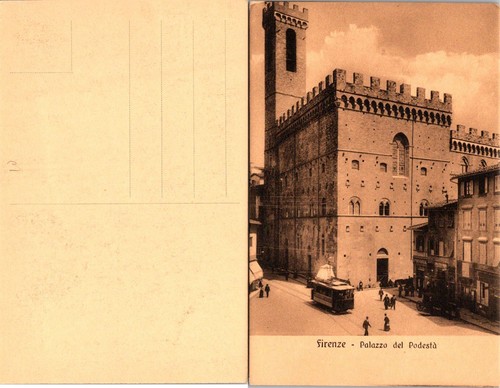 Firenze palazzo del - firenze, podestà