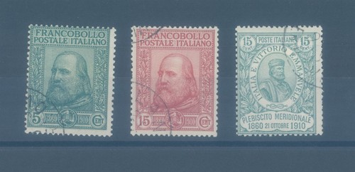 Italia 1910 francobolli usati - 1910,