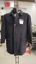 CAPPOTTO LUBIAM Misto Cashemere Uomo Man Blu  VINTAGE tg 50  MON1376LZ