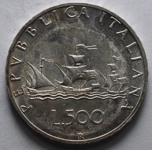 1964 repubblica italiana 500 - repubblica,