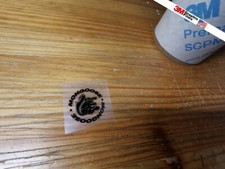 Mongoose logo mtb frame decal