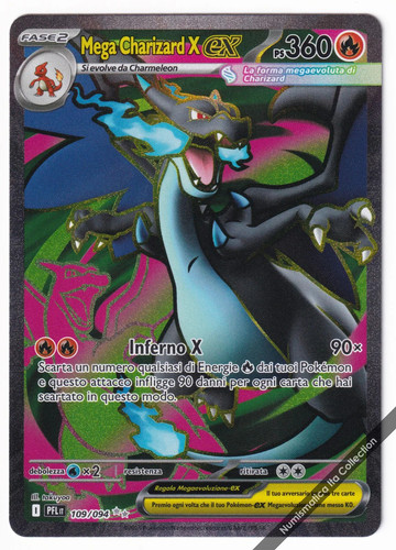Mega charizard 109 094 - mega, x