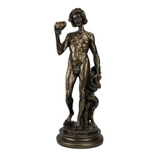 Statua effetto bronzo dio