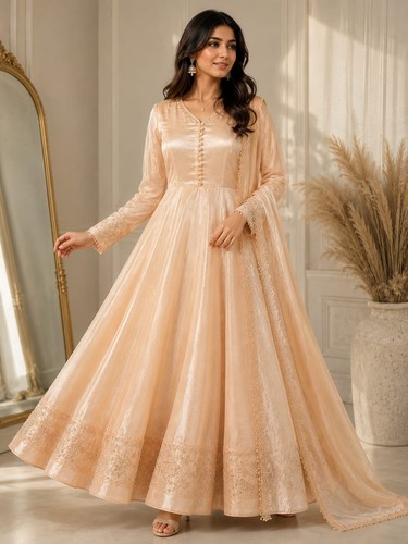 Elegante abito champagne - elegante,