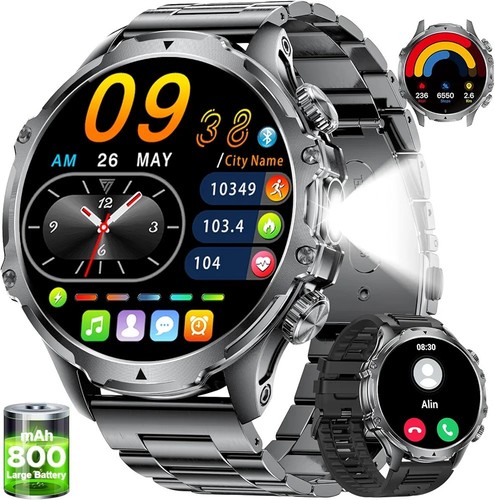 Smartwatch uomo con torcia - smartwatch,