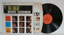 02202 LP 33 giri - The Great Benny Goodman feat James Krupa Wilson Hampton - CBS