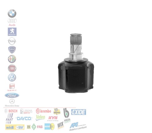 Kit giunto tripode semiasse - giunto,