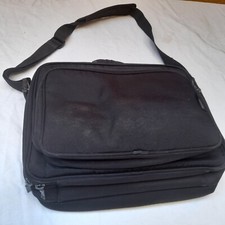 TUCANO CARTELLA PORTA PC PORTATILE NERA CON 3 SCOMPARTI CINTA E ZAINO MONOSPALLA