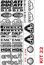 ADESIVI DUCATI  MOTO SPONSOR