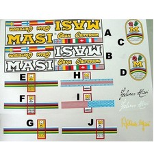 Decalcomanie Masi GC USA o Italia a scelta per Campagnolo  