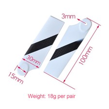 STASRC 92MM Carbon Fiber Tail
