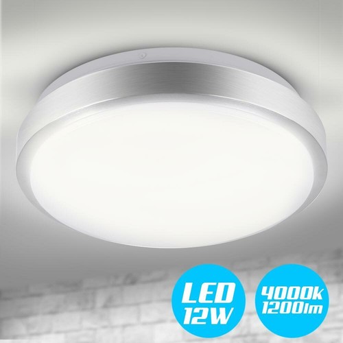 Plafoniera led rotonda 12w - plafoniera,