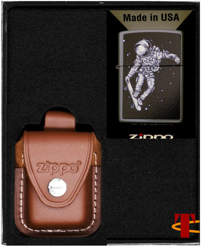 Zippo set accendino spaceman - accendino,