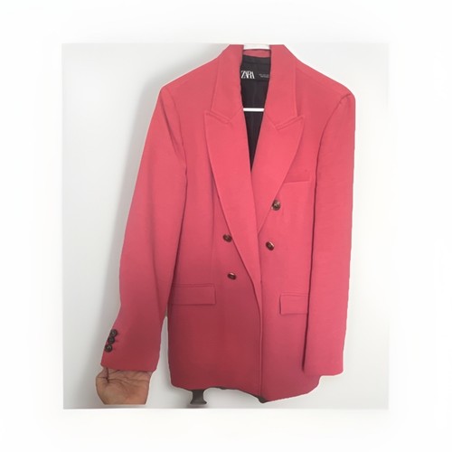 Blazer doppiopetto zara rosa - blazer,