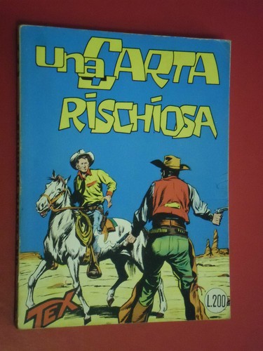 Tex gigante lire - tex, copertina