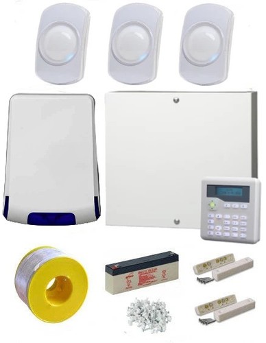 Kit sistema antifurto cablato - sistema,