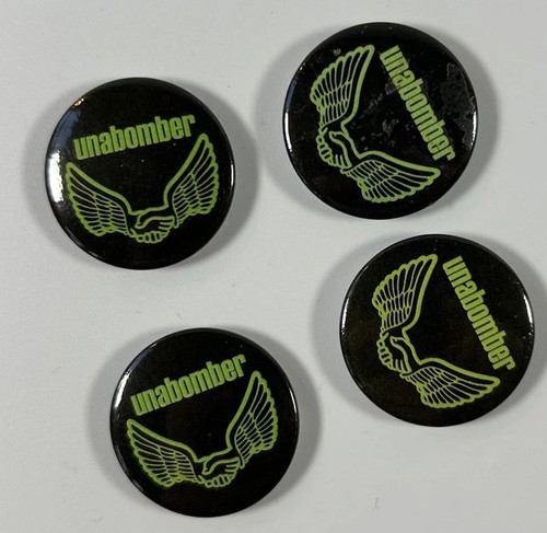 Unabomber skateboards pins - unabomber,