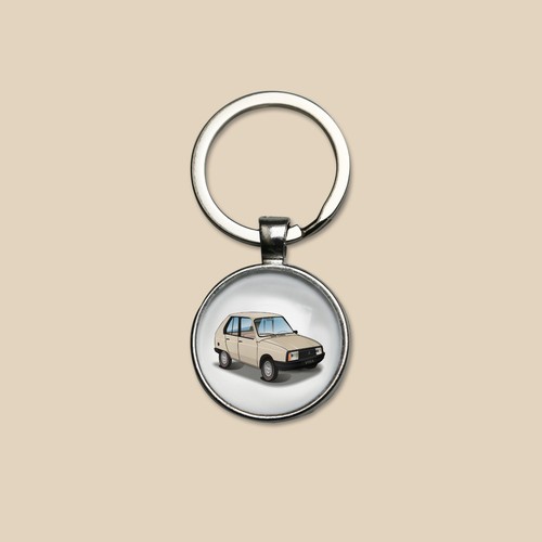 Porte clés citroën visa - visa, 2