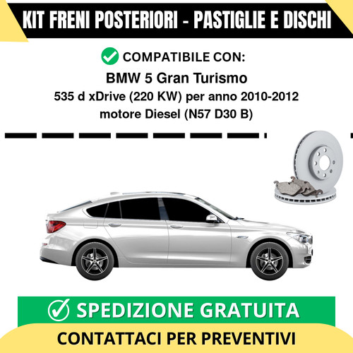 Kit freni posteriori per - kit,