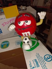 M & M'S GADGET DISTRIBUTORE DISPENSER VINTAGE CALCIO SOCCER