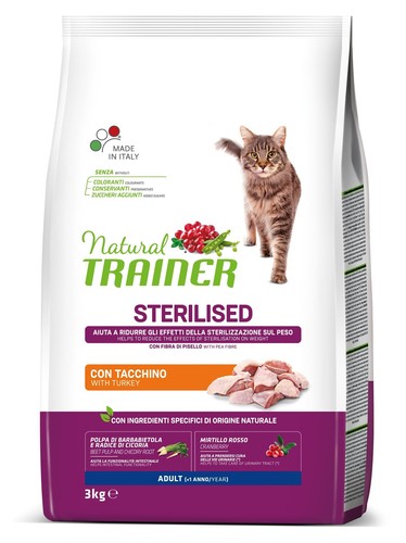 Natural cat sterilised adult - sterilised,