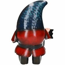 Gnomo da giardino in metallo