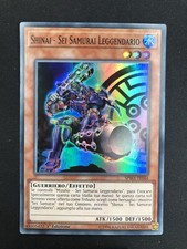 Yugioh Shinai Sei Samurai Leggendario SPWA-IT044 1ST Spirit Warriors Super Rara