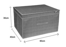 Box Scatola Salvaspazio Portatutto Contenitore Organizer 60x40x30cm 69696-2 dfh