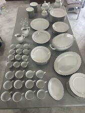 Splendido set di porcellana Rosenberg “Classico Platinam” - 95 pezzi + omaggio