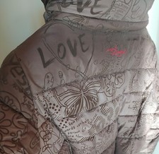 Giacca Piumino DESIGUAL Beige Taglia Eu 38 (tg.42 italiana) - USATO OTTIMO