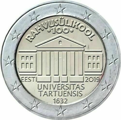 Euro commemorativa estonia - 2,