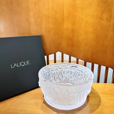 Lalique bowl fruit vase
