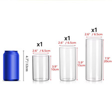 Vaso Alto Trasparente per