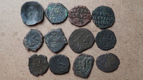 Lot monnaies byzantines - monnaies,