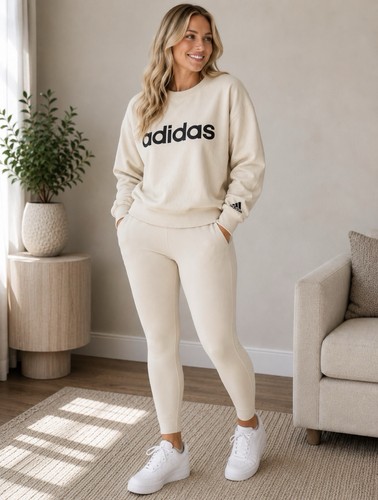 Felpa girocollo adidas donna - felpa,