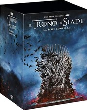 38 Dvd IL TRONO DI SPADE Box Cofanetto unico serie completa stagioni da 1 a 8