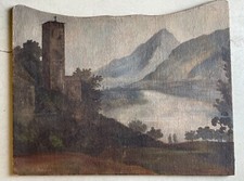 ANTICO GRANDE DIPINTO OLIO