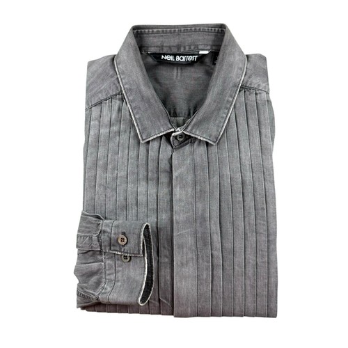 Camicia neil barrett - barrett, grigia