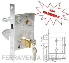 Serratura gancio per - a,