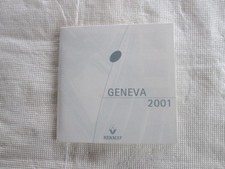 RENAULT   CD FOTOGRAFICO  Motor Show Ginevra Geneva 2001 originale